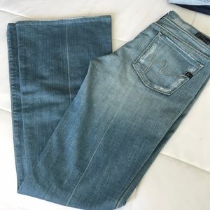 Citizens of Humanity ingrid #002 low waist flair